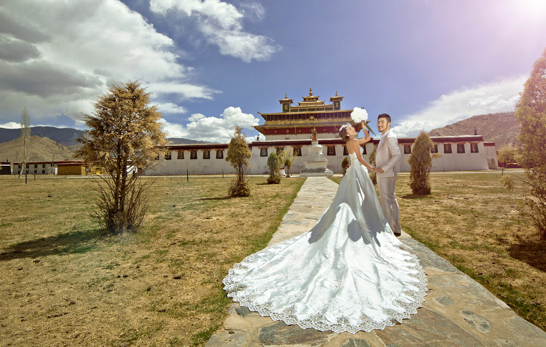 西藏婚纱照，山南