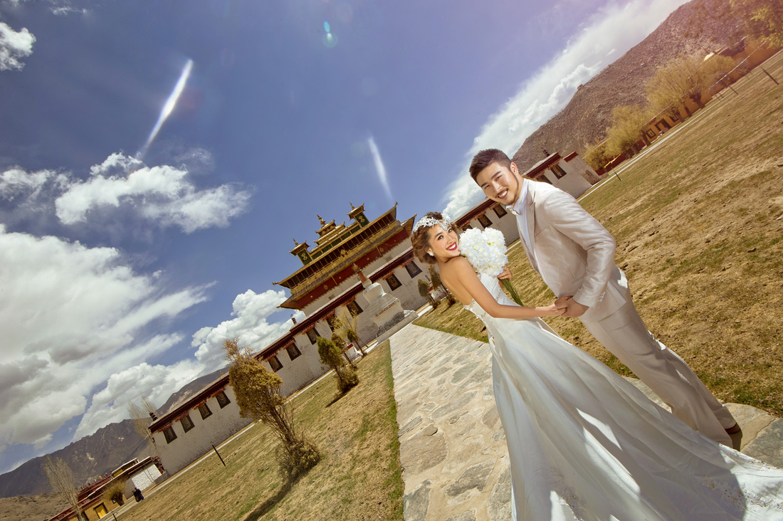 西藏婚纱照，山南