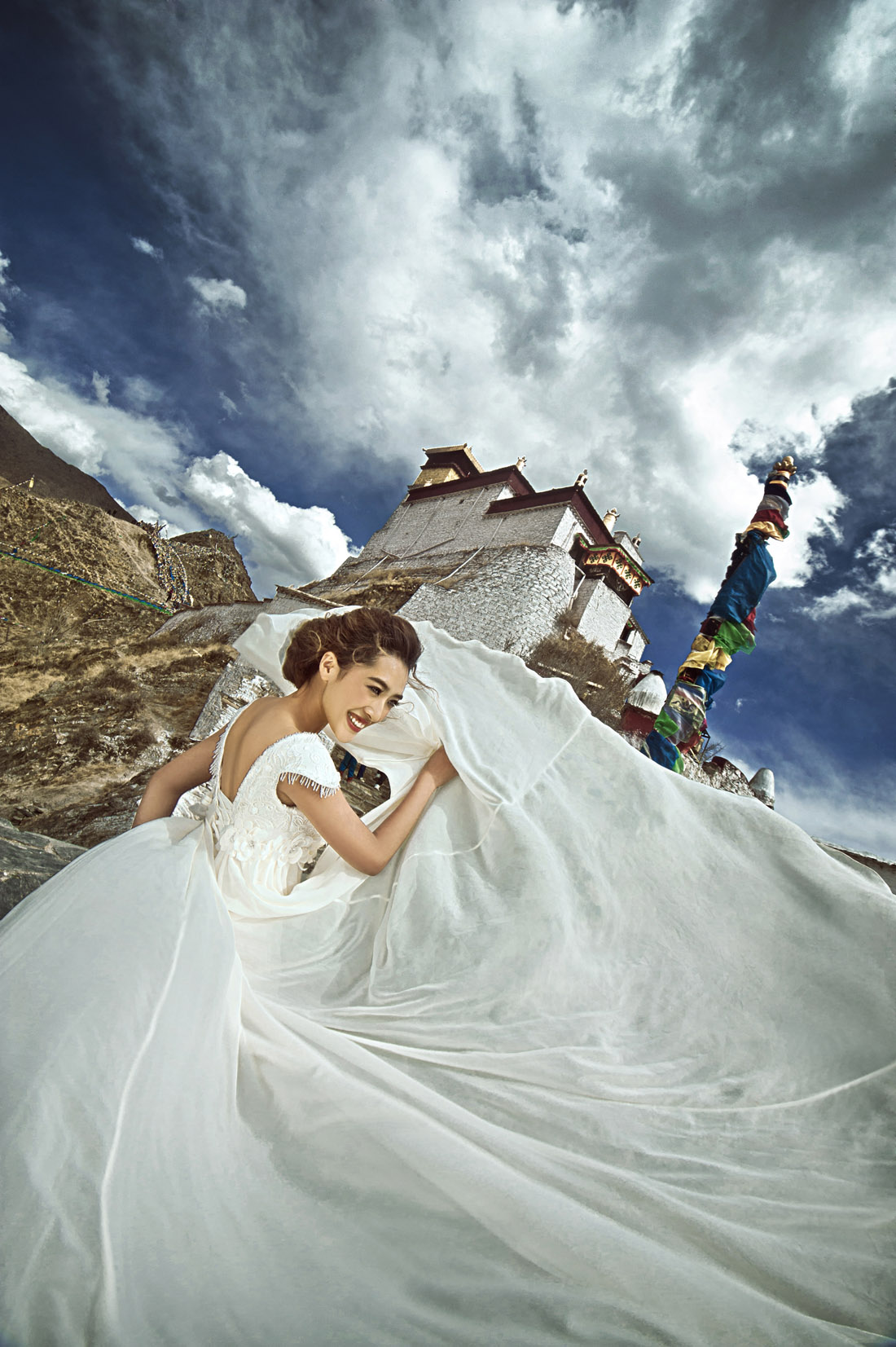 西藏婚纱照，山南