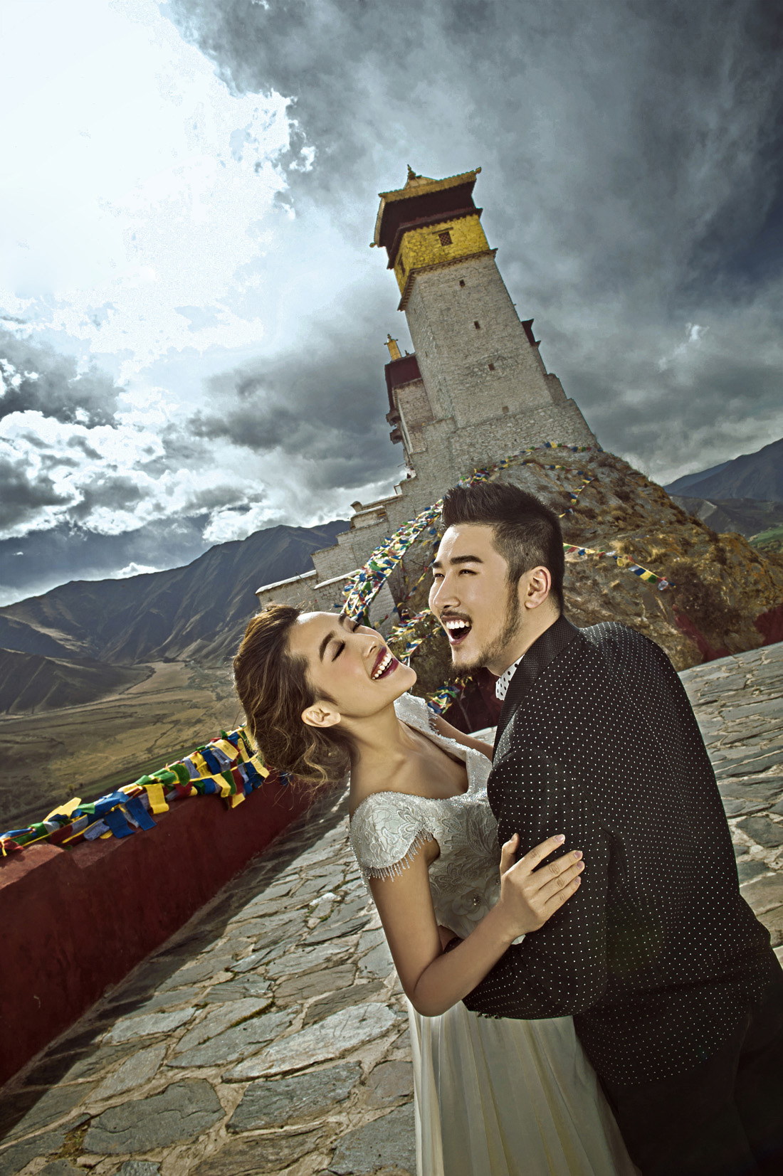 西藏婚纱照，山南