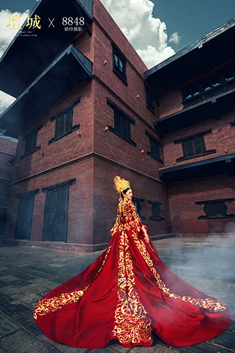 西藏婚纱照坛城摄影