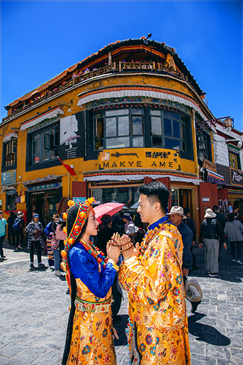 西藏拉萨藏式风格摄影